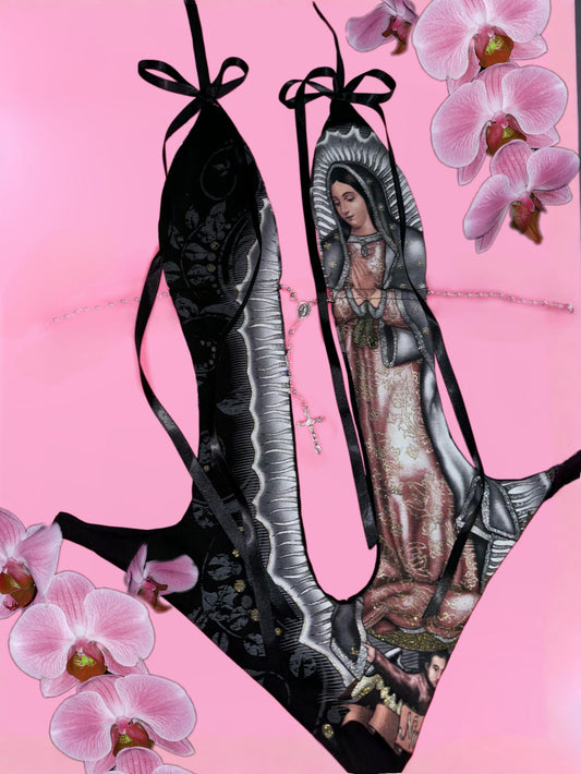 Virgen Orquídea Monokini Black